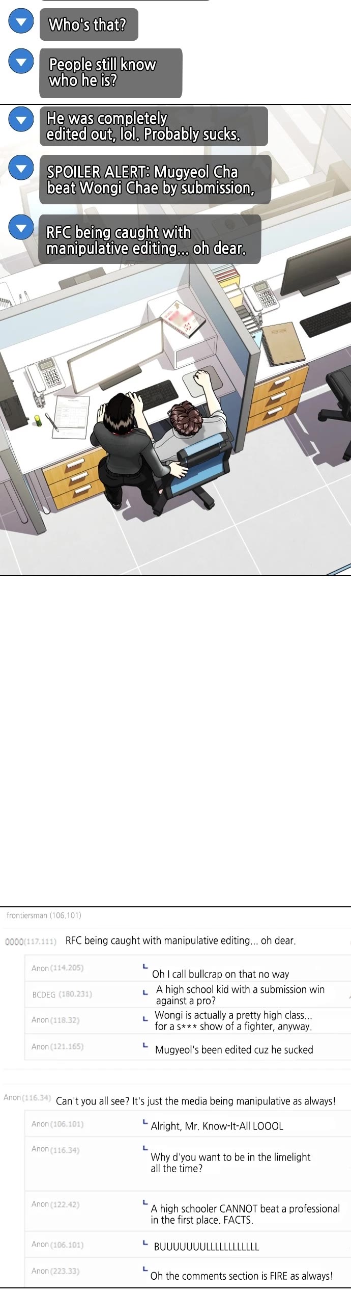 The Outcast Is Too Good at Martial Arts Chapter 7 page 44 - Chapter 7: Ep. 7 - Media Manipulation... BUSTED
