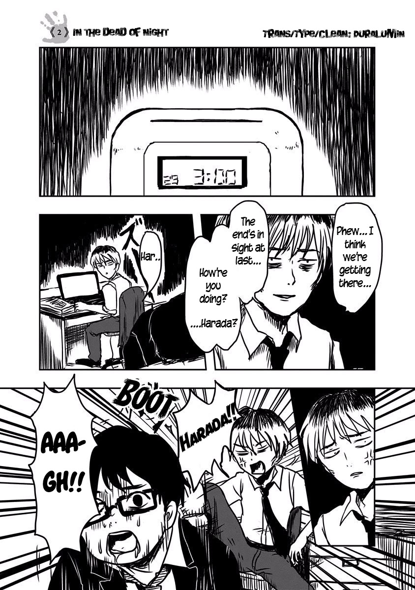 The Overworked and the Undead Chapter 2 page 1 - Chapter 2: In the Dead of Night
