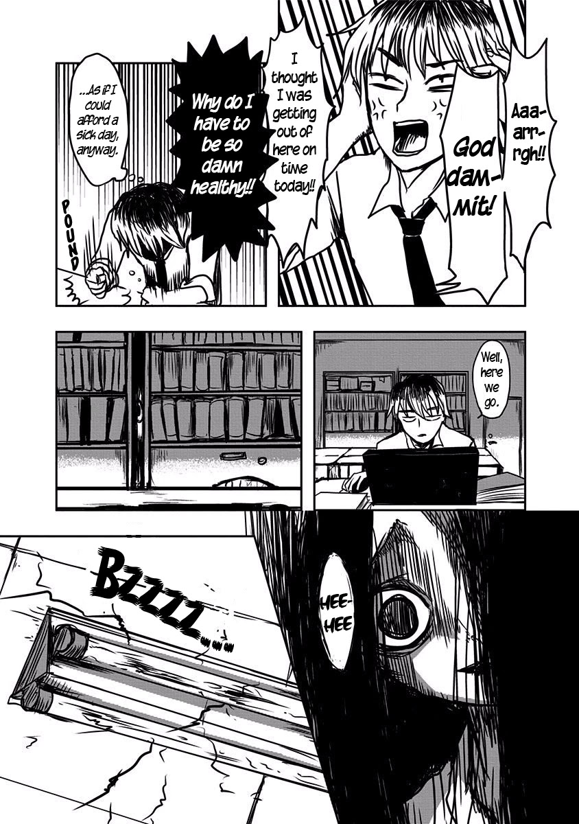 The Overworked and the Undead Chapter 3 page 2 - Chapter 3: Poltergeist