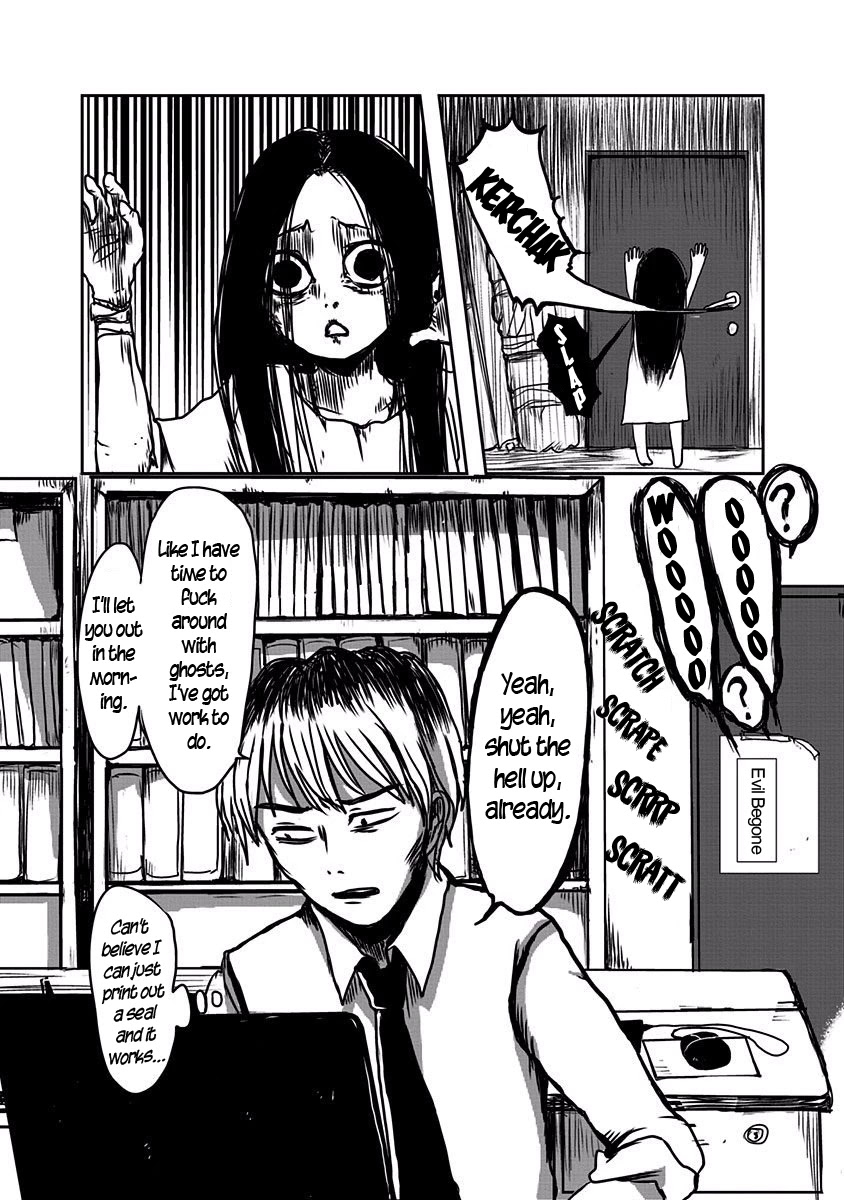 The Overworked and the Undead Chapter 3 page 8 - Chapter 3: Poltergeist
