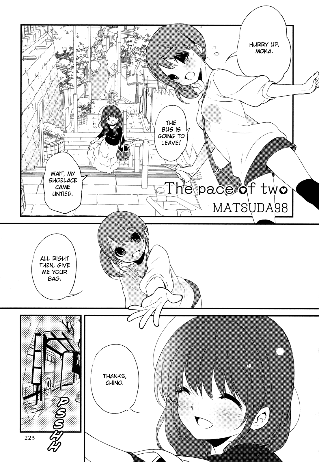 The Pace of Two Chapter 0.2 page 2 - Chapter 0 v2 : [Oneshot]