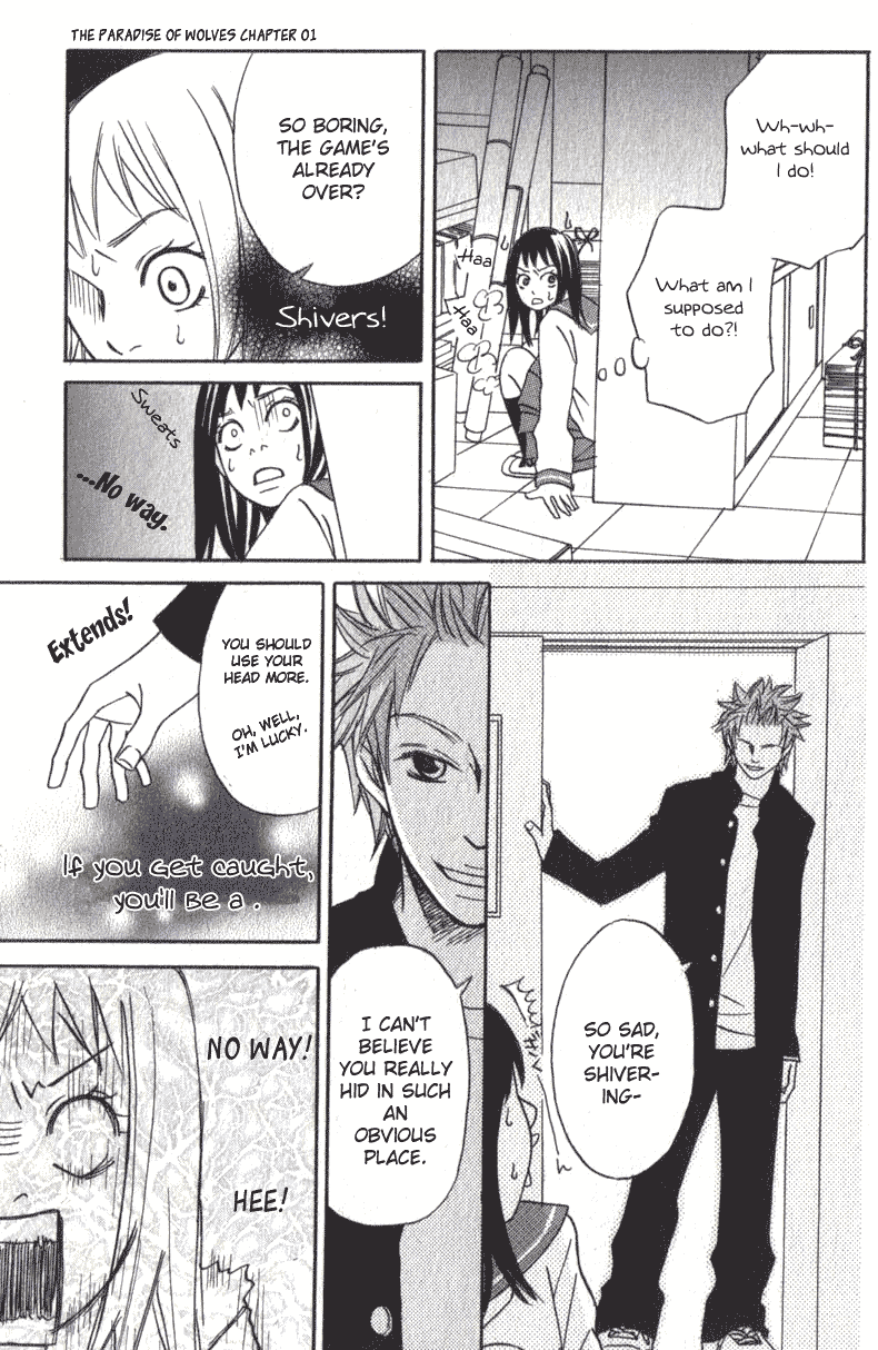 The Paradise of Wolves Chapter 1.2 page 27 - Chapter 1 v2 : Ookamitachi no Tengoku (The Paradise of Wolves)