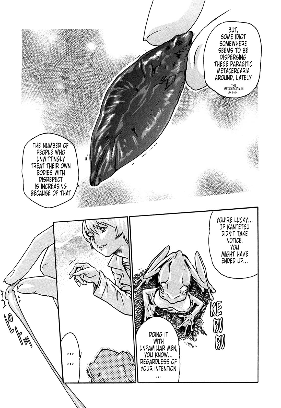 The Parasite Doctor Suzune Chapter 1 page 21 - Chapter 1: Parasite.1 - Metacercaria