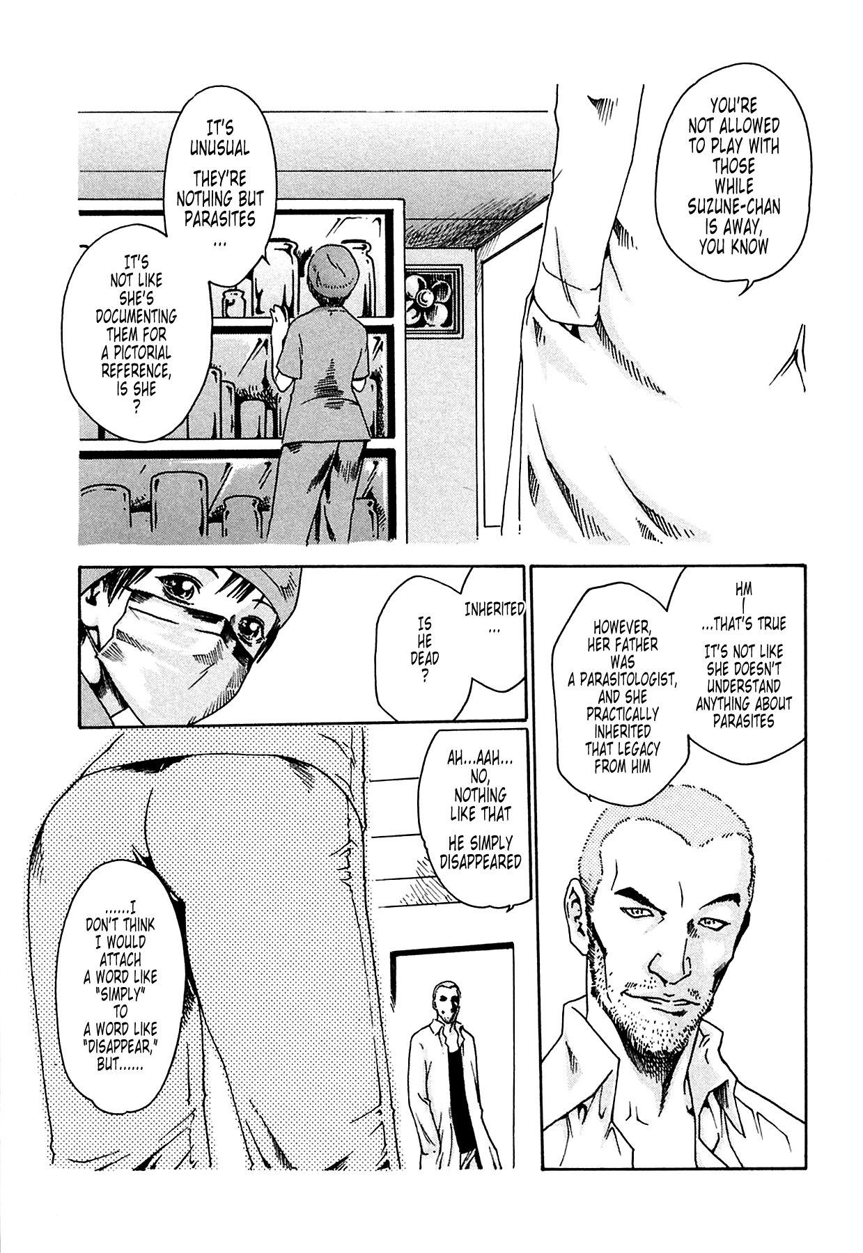 The Parasite Doctor Suzune Chapter 4 page 9 - Chapter 4: Parasite.4 - MS.