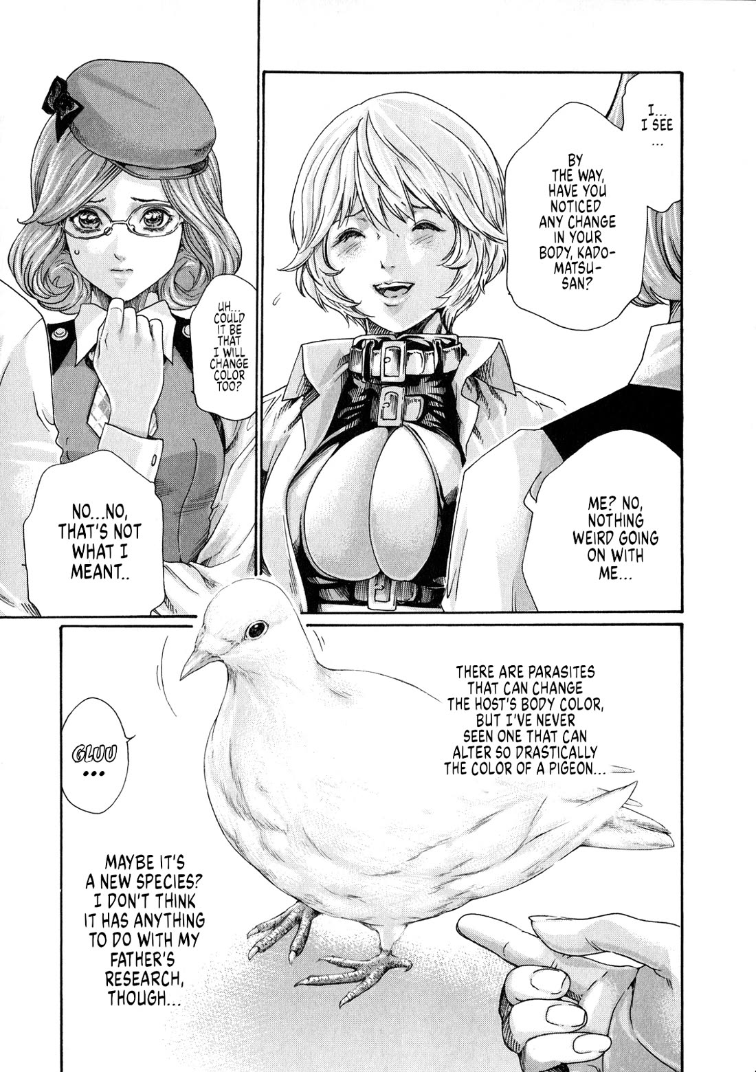 The Parasite Doctor Suzune Chapter 44 page 8 - Chapter 44: Parasite.44 - Miss Kadomatsu