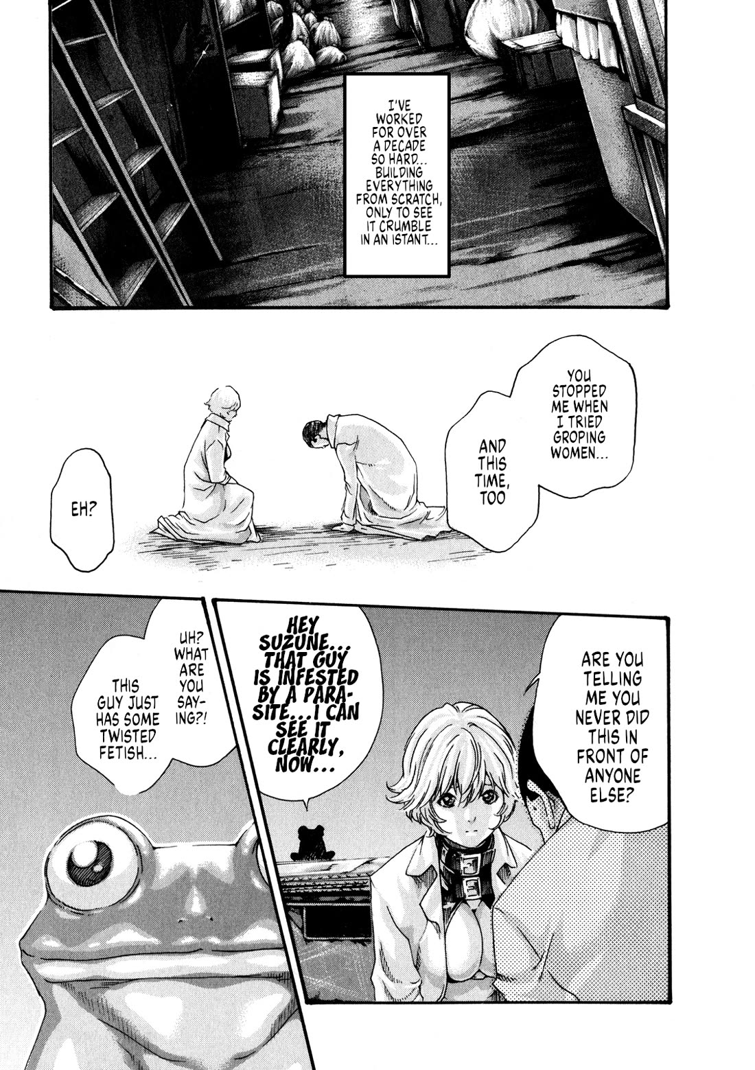 The Parasite Doctor Suzune Chapter 50 page 10 - Chapter 50: Parasite.50 - Dedication