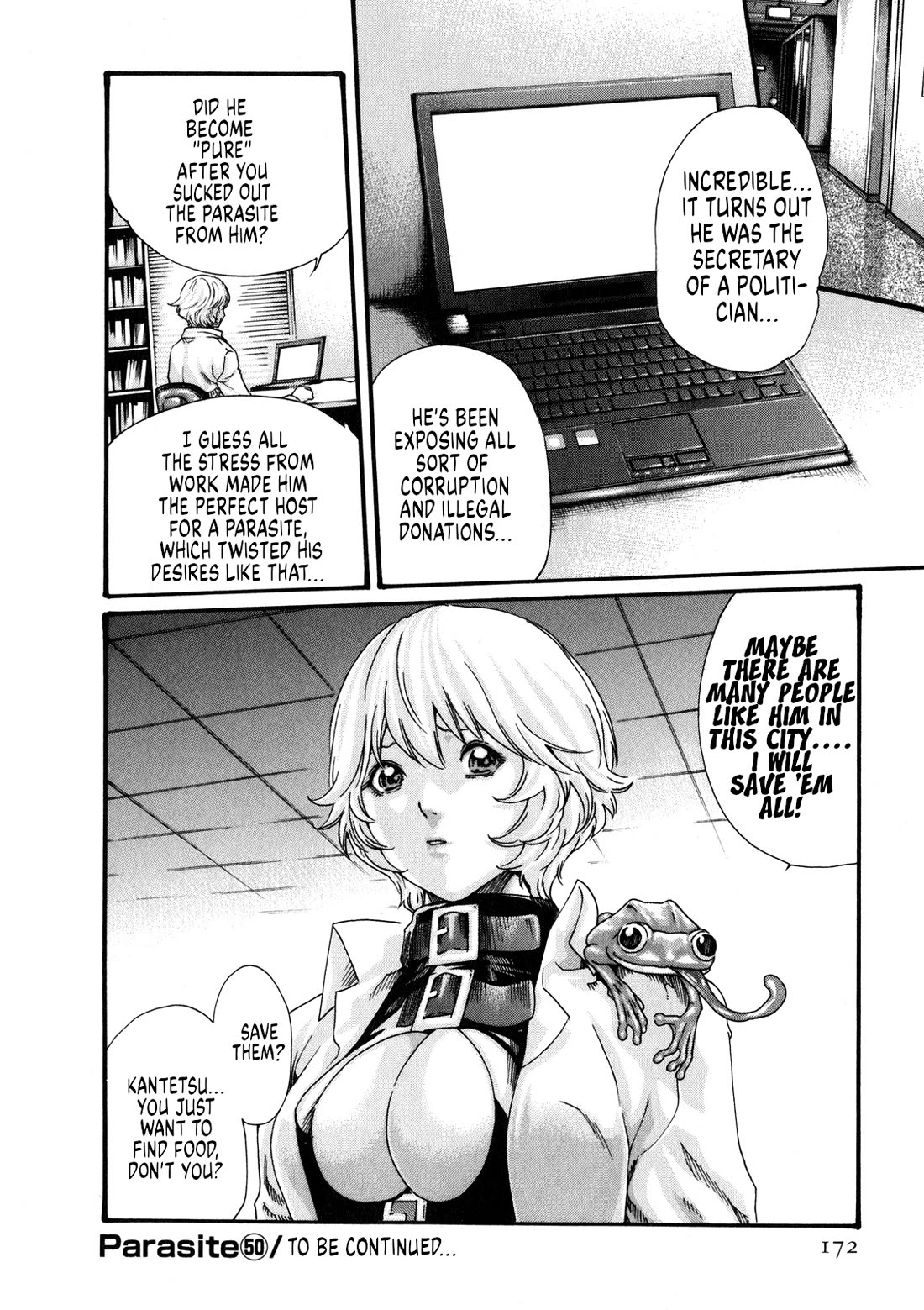 The Parasite Doctor Suzune Chapter 50 page 25 - Chapter 50: Parasite.50 - Dedication