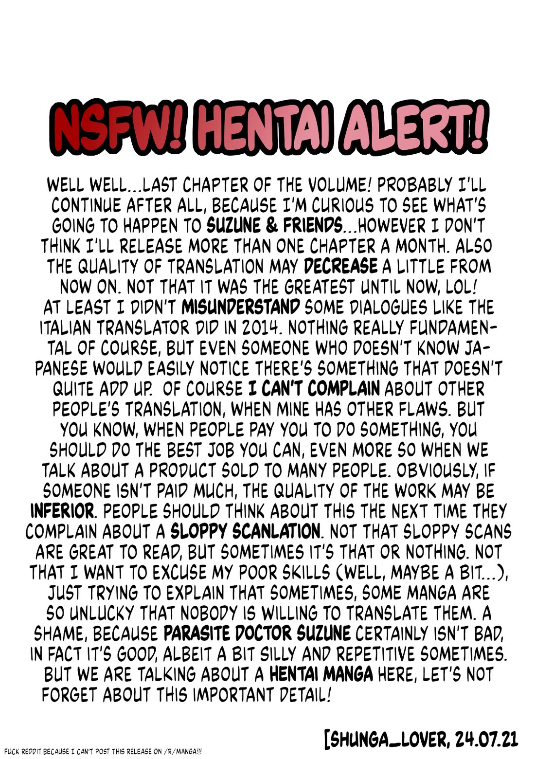 The Parasite Doctor Suzune Chapter 51 page 1 - Chapter 51: Parasite.51 - Class reunion