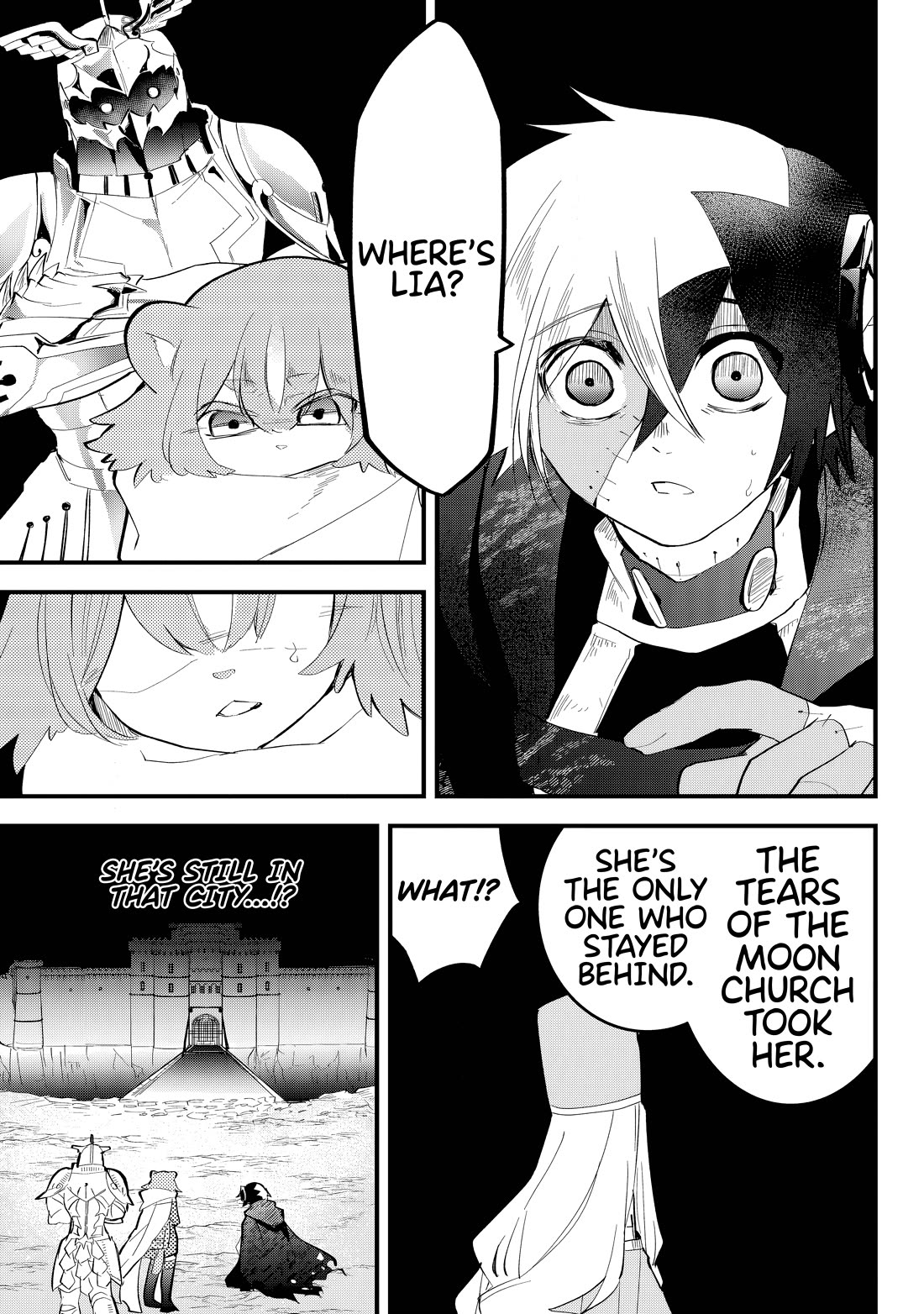 The Patchwork Hero Chapter 33 page 9 - Chapter 33: Ophelia's Departure