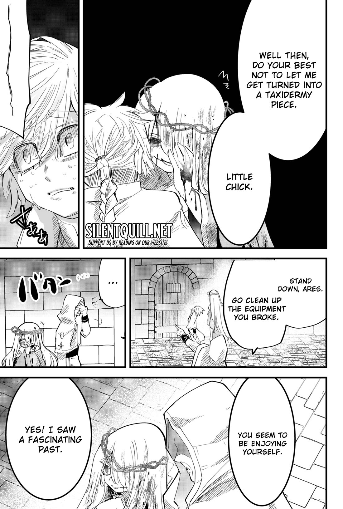 The Patchwork Hero Chapter 37 page 10 - Chapter 37: The Sacred Smile