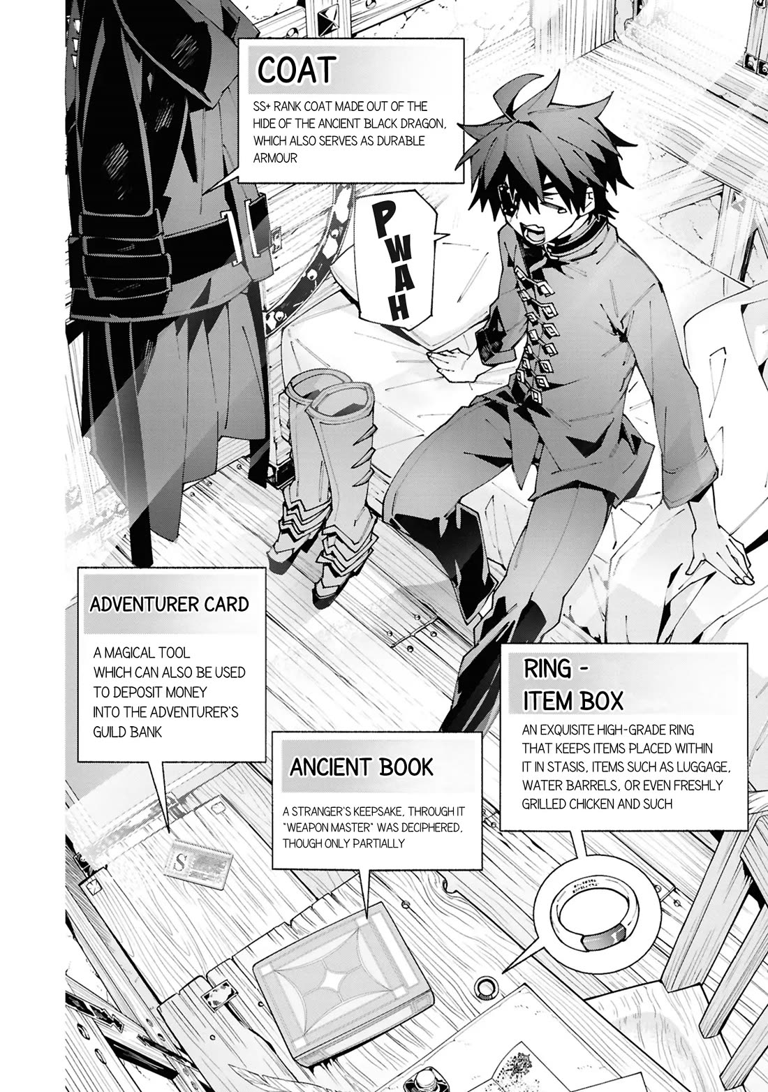 The Path of an S-Class Adventurer: The Exiled Boy Becomes the World's Strongest With His True Ability, "Weapon Master" Chapter 3 page 3 - Chapter 3