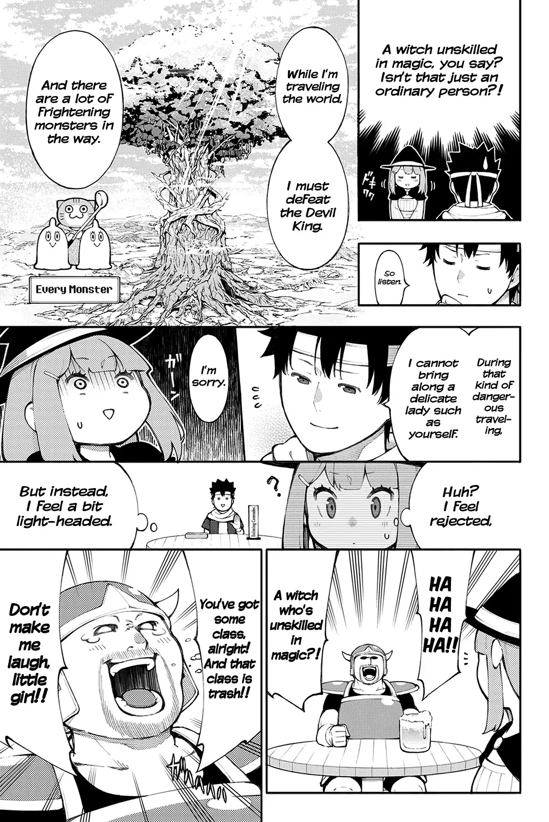 The Pechi Wand Witch's Book of Adventures Chapter 1 page 8 - Chapter 1: Is It Okay If We Adventure Together?
