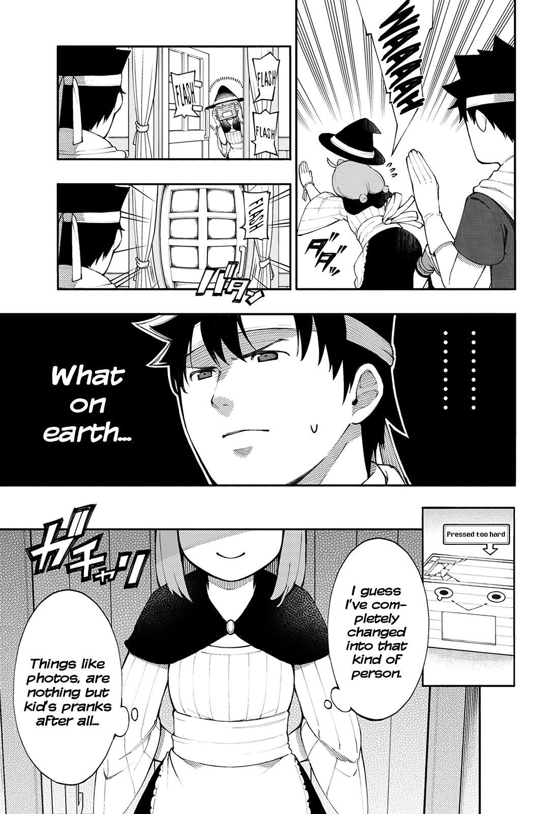 The Pechi Wand Witch's Book of Adventures Chapter 2 page 3 - Chapter 2: Is It Alright If We Practice Conversation?
