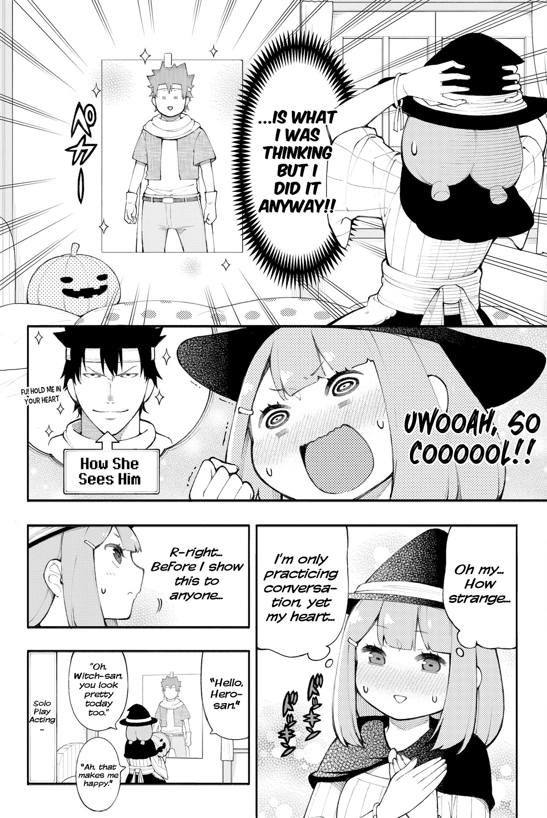 The Pechi Wand Witch's Book of Adventures Chapter 2 page 4 - Chapter 2: Is It Alright If We Practice Conversation?