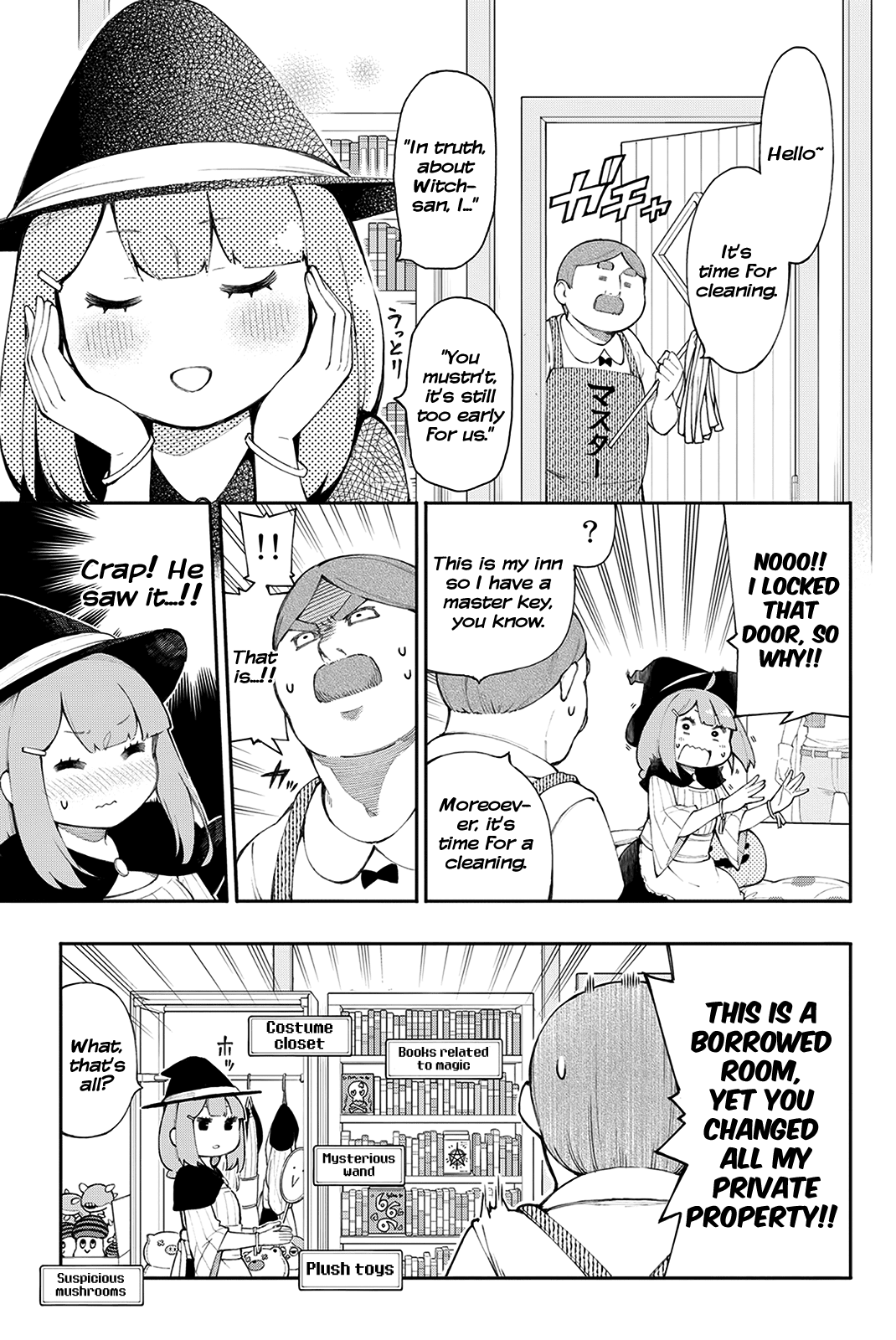 The Pechi Wand Witch's Book of Adventures Chapter 2 page 5 - Chapter 2: Is It Alright If We Practice Conversation?