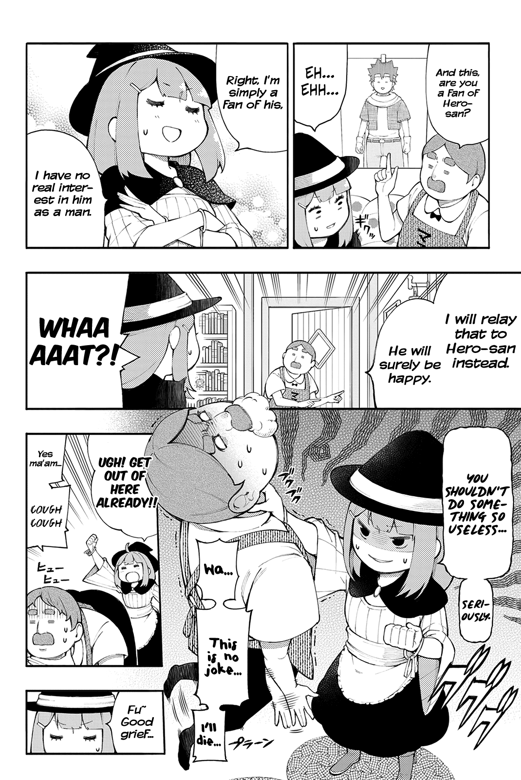 The Pechi Wand Witch's Book of Adventures Chapter 2 page 6 - Chapter 2: Is It Alright If We Practice Conversation?