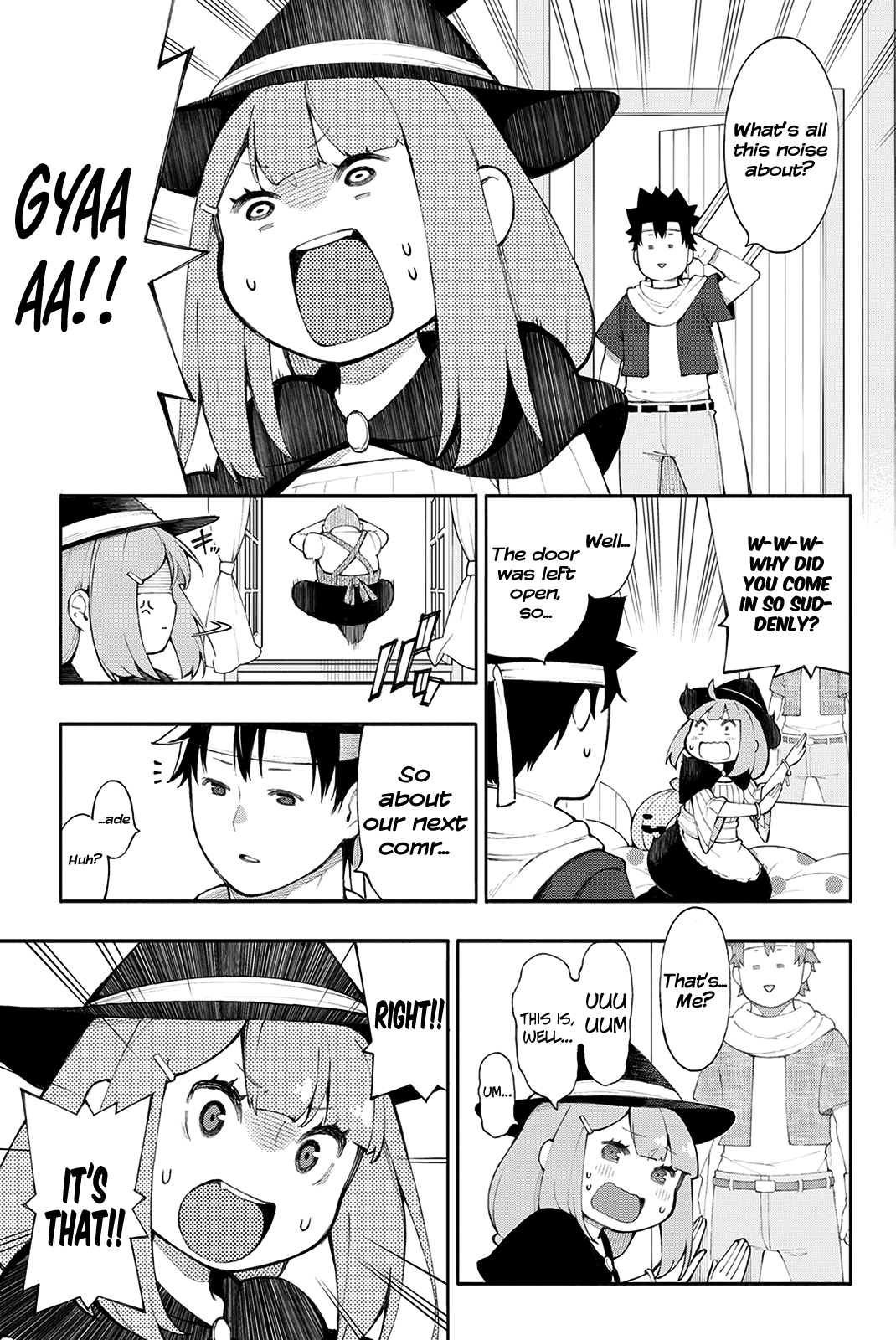 The Pechi Wand Witch's Book of Adventures Chapter 2 page 7 - Chapter 2: Is It Alright If We Practice Conversation?