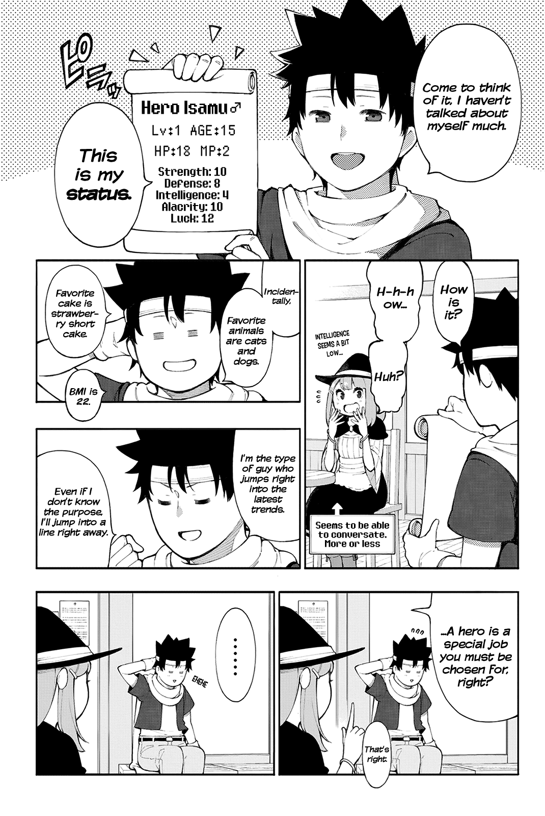 The Pechi Wand Witch's Book of Adventures Chapter 3 page 1 - Chapter 3: What Does It Mean To Be A Hero?