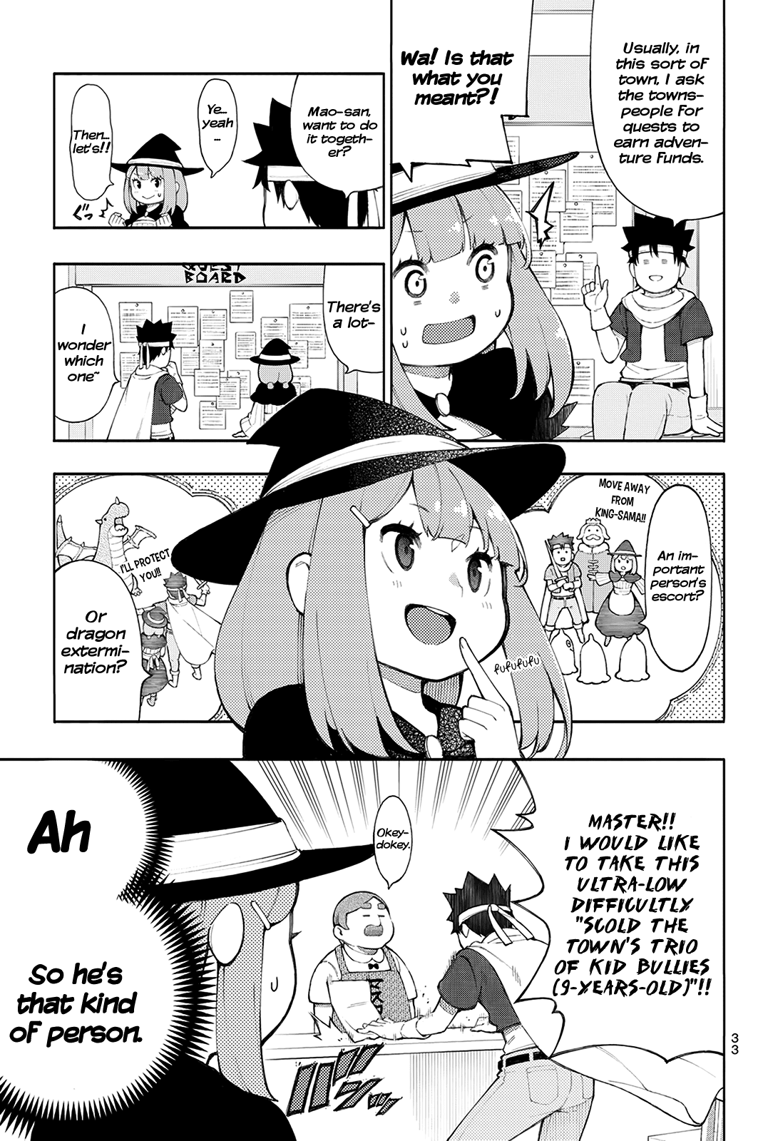 The Pechi Wand Witch's Book of Adventures Chapter 3 page 3 - Chapter 3: What Does It Mean To Be A Hero?