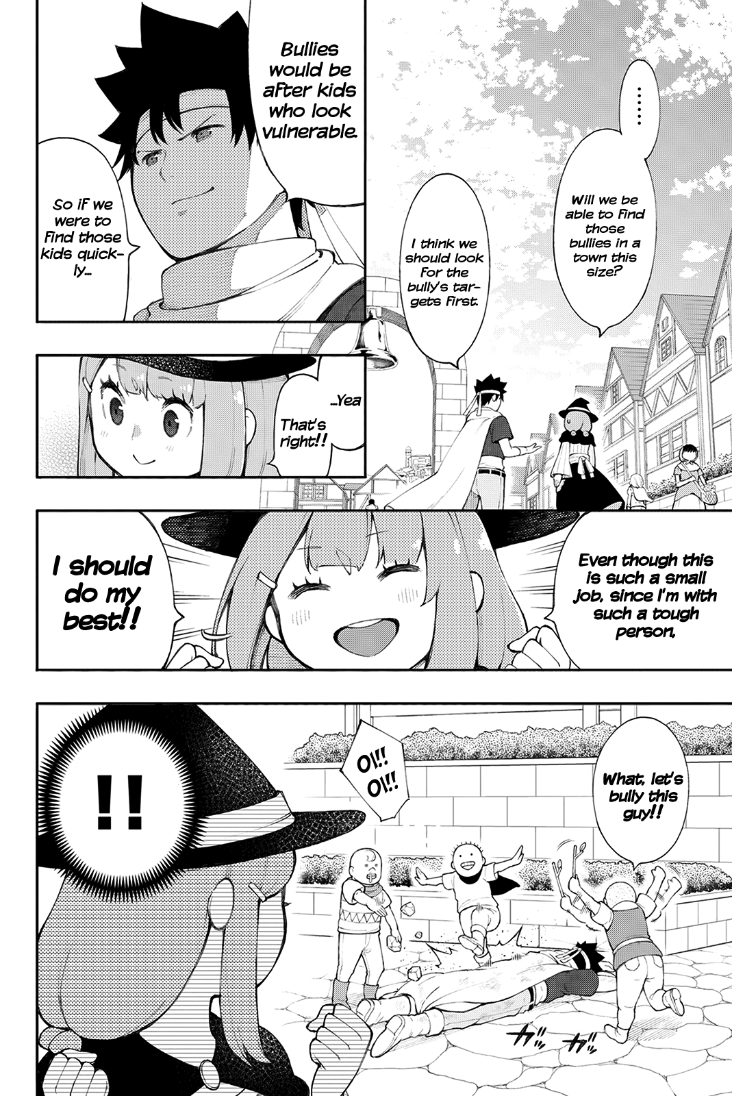 The Pechi Wand Witch's Book of Adventures Chapter 3 page 4 - Chapter 3: What Does It Mean To Be A Hero?