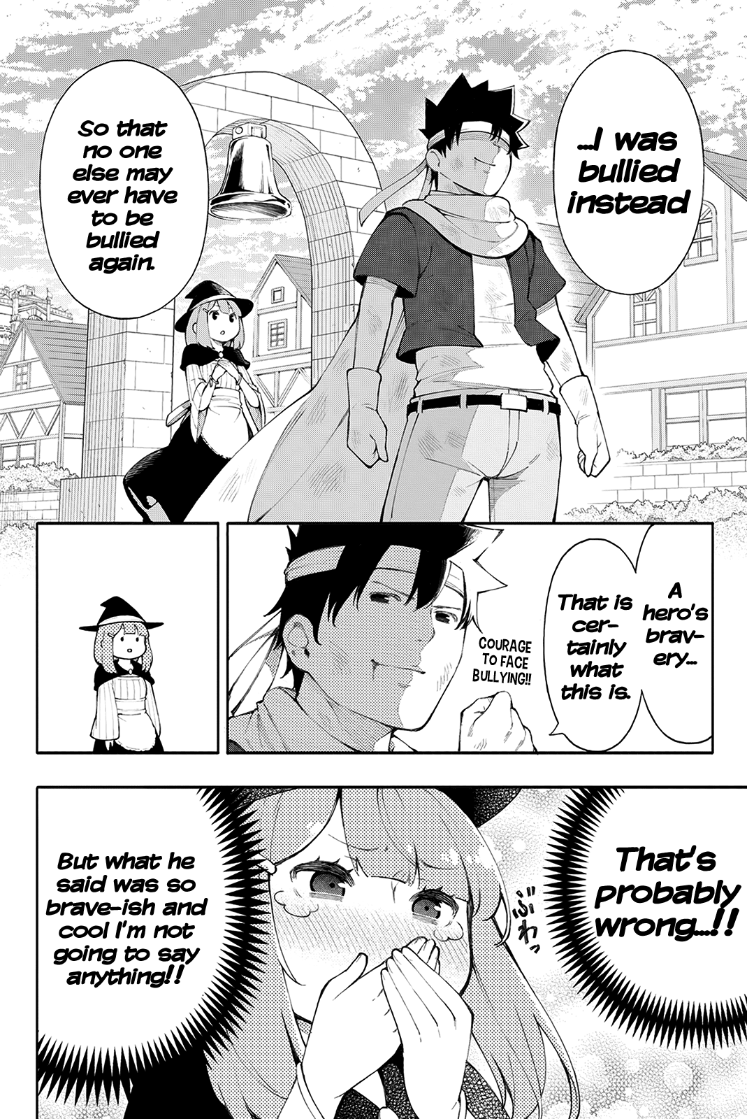 The Pechi Wand Witch's Book of Adventures Chapter 3 page 6 - Chapter 3: What Does It Mean To Be A Hero?
