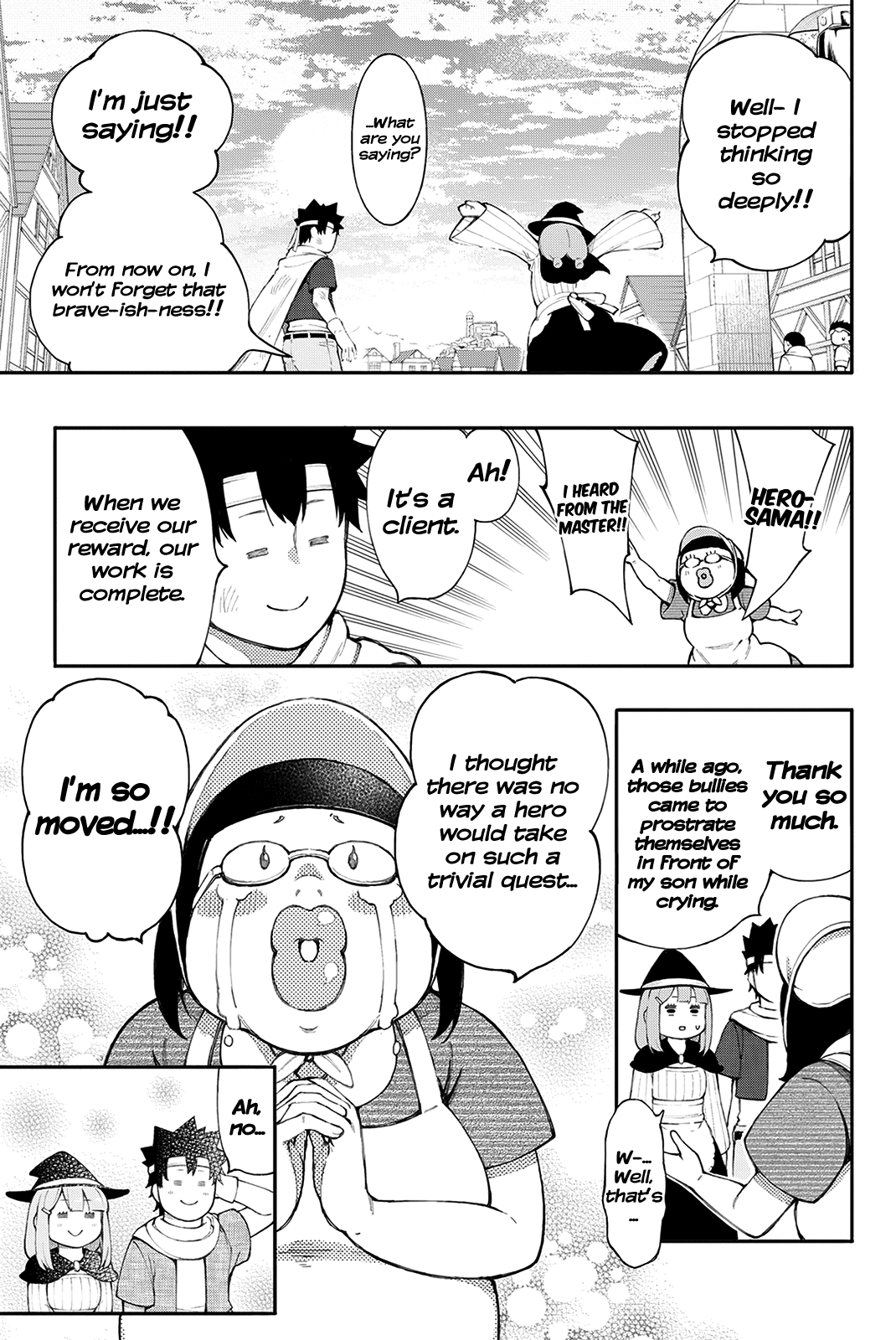 The Pechi Wand Witch's Book of Adventures Chapter 3 page 7 - Chapter 3: What Does It Mean To Be A Hero?
