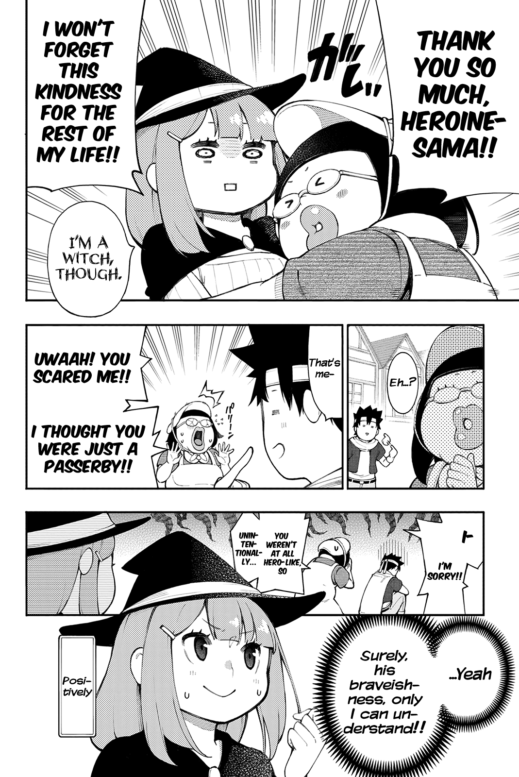 The Pechi Wand Witch's Book of Adventures Chapter 3 page 8 - Chapter 3: What Does It Mean To Be A Hero?