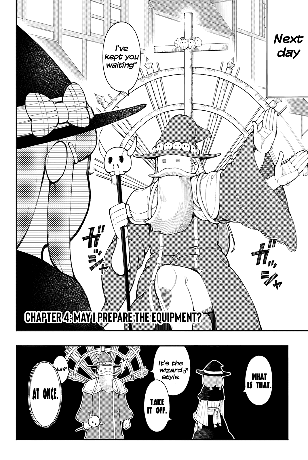The Pechi Wand Witch's Book of Adventures Chapter 4 page 2 - Chapter 4: May I Prepare The Equipment?