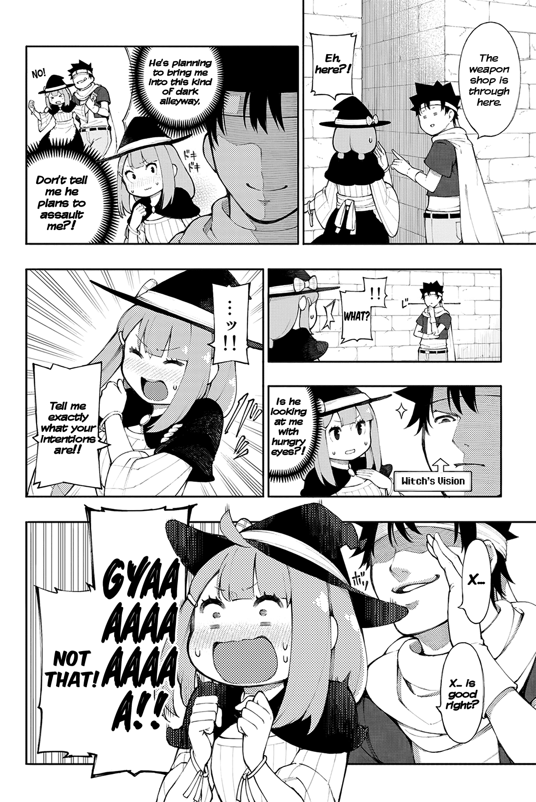 The Pechi Wand Witch's Book of Adventures Chapter 4 page 4 - Chapter 4: May I Prepare The Equipment?