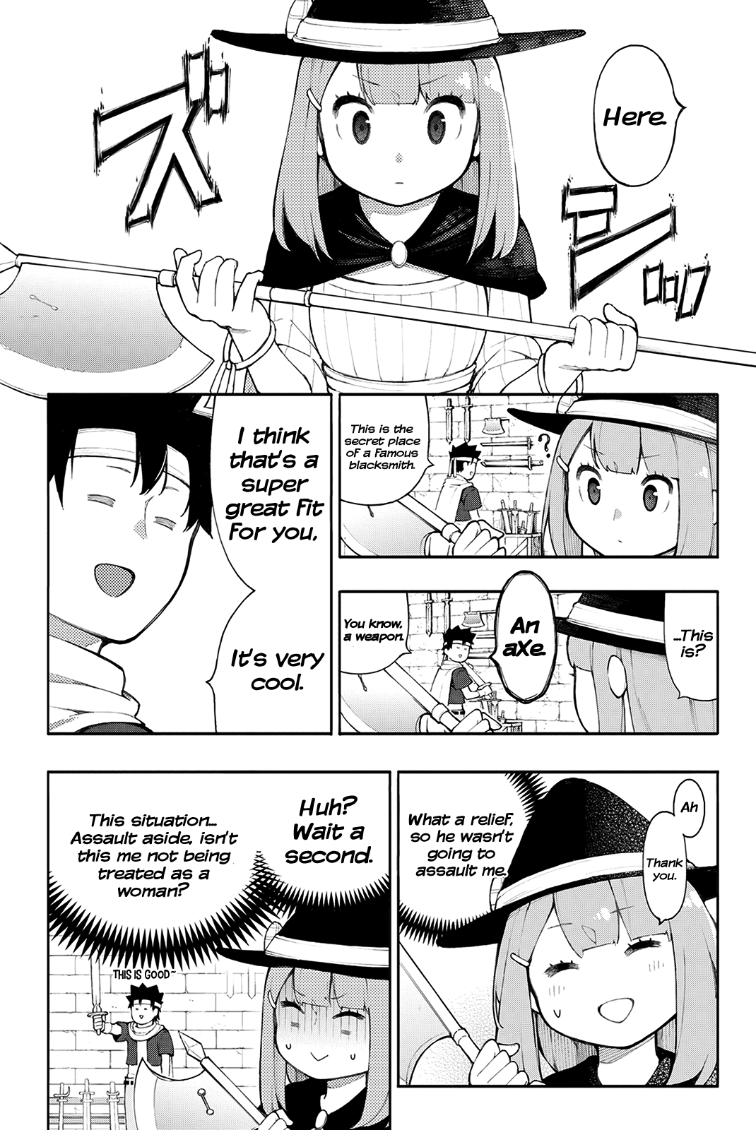 The Pechi Wand Witch's Book of Adventures Chapter 4 page 5 - Chapter 4: May I Prepare The Equipment?