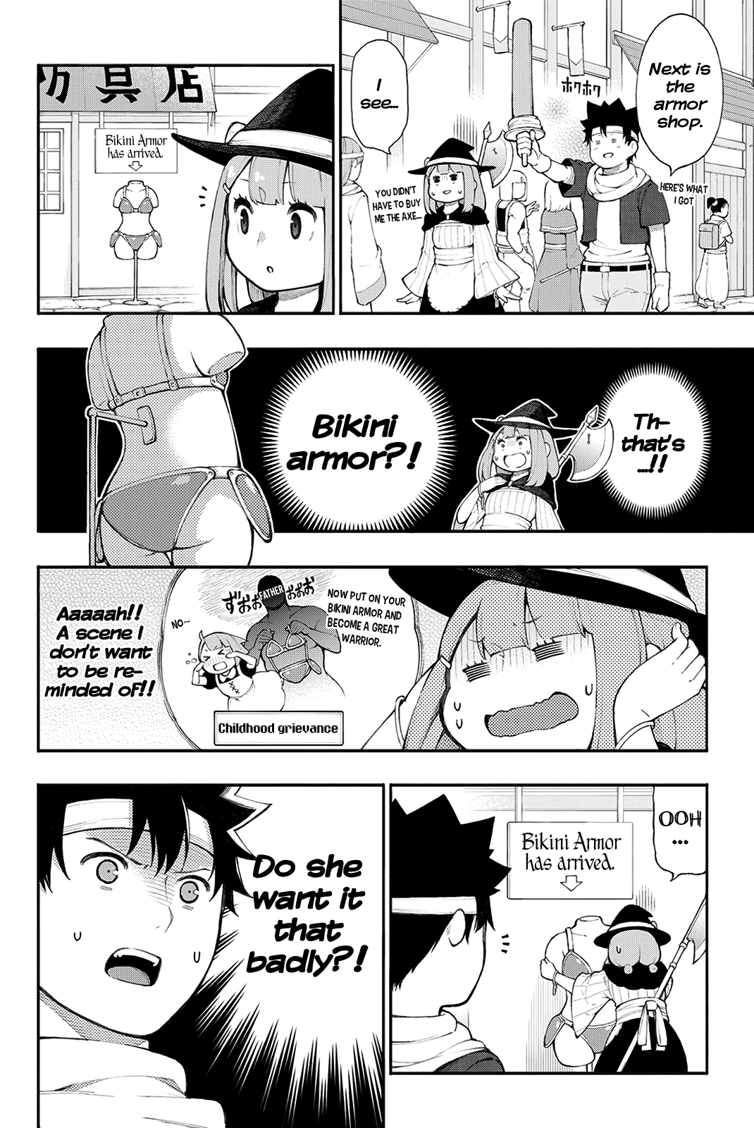 The Pechi Wand Witch's Book of Adventures Chapter 4 page 6 - Chapter 4: May I Prepare The Equipment?