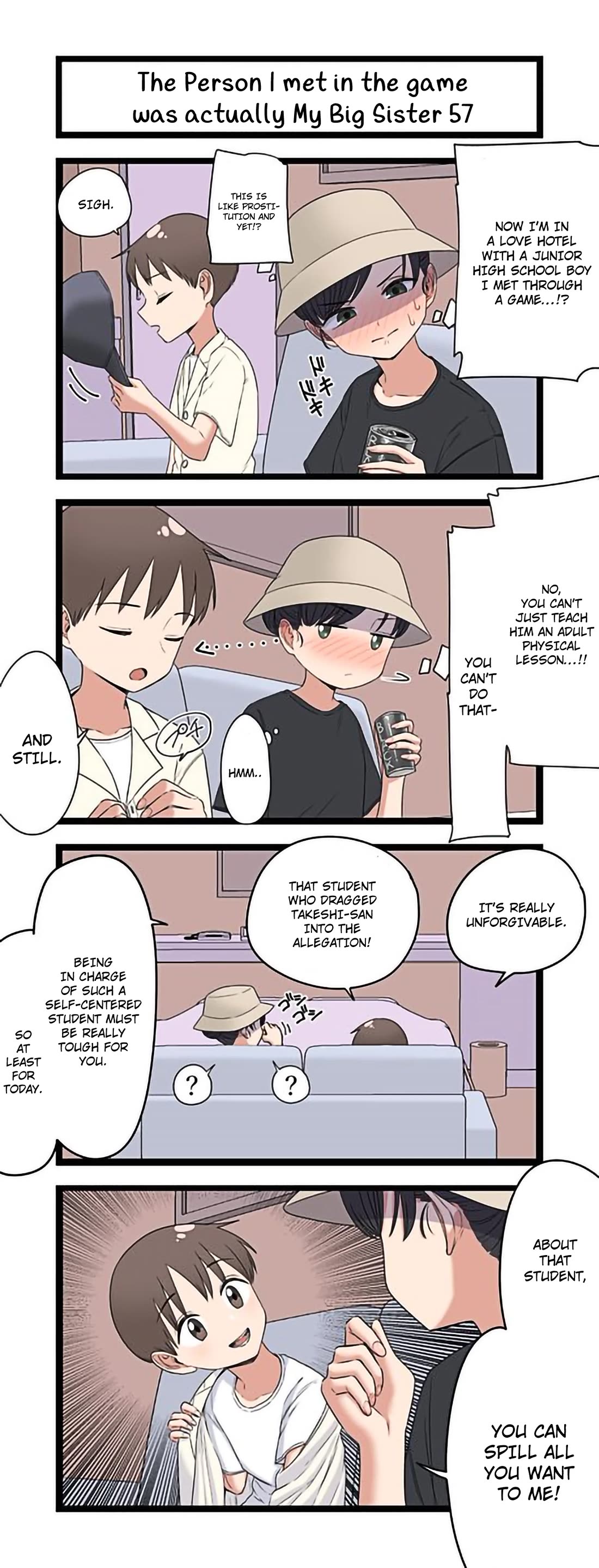 The Person I Met In-Game Was Actually My Big Sister. Chapter 57 page 1 - Chapter 57