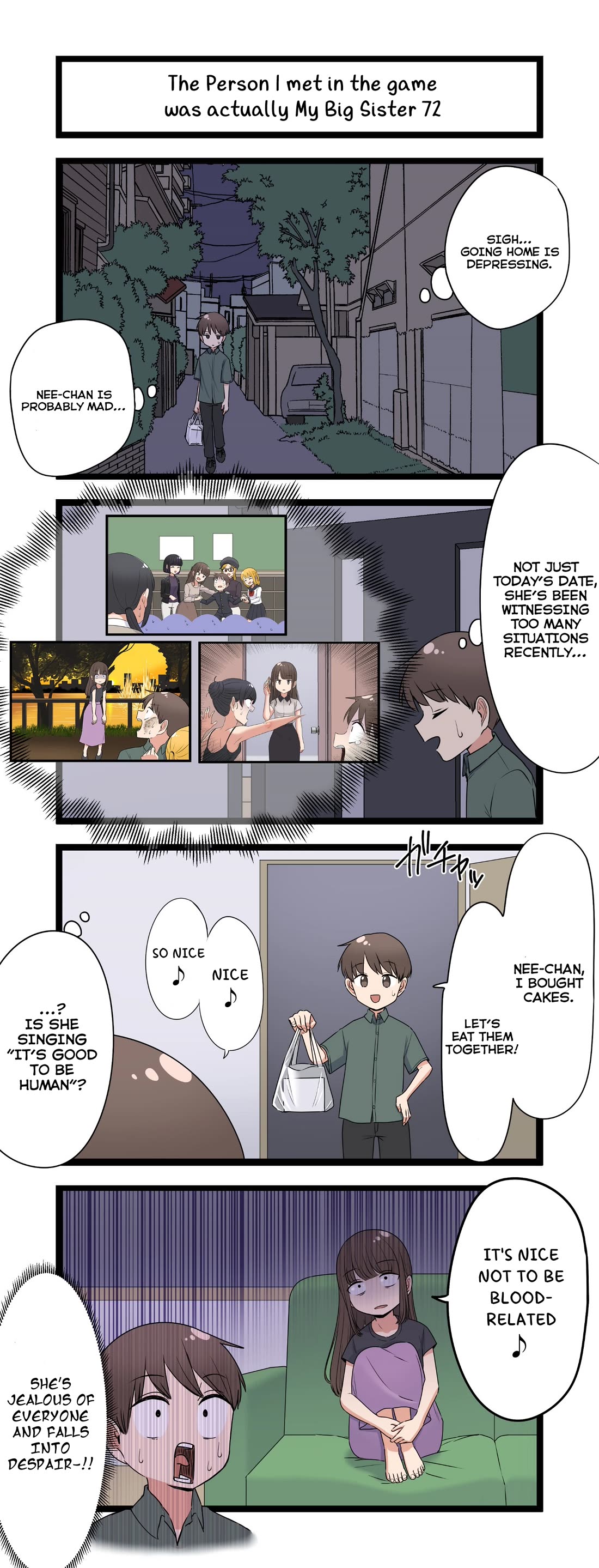 The Person I Met In-Game Was Actually My Big Sister. Chapter 72 page 1 - Chapter 72
