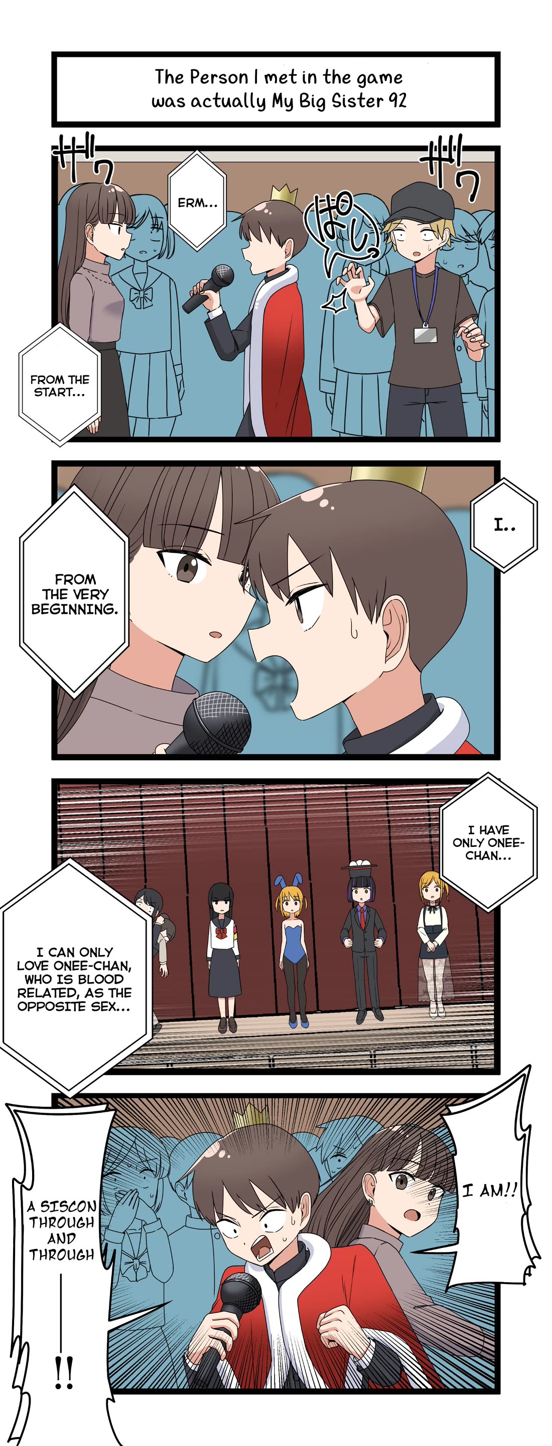 The Person I Met In-Game Was Actually My Big Sister. Chapter 92 page 1 - Chapter 92