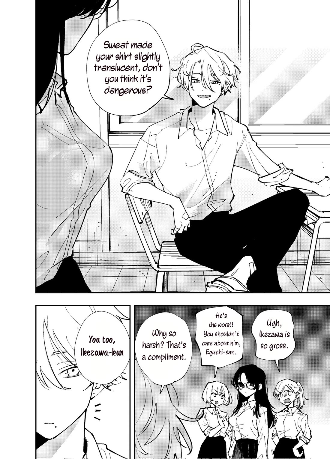 The Person Sitting Next to Me Looking at Me with Perverted Eyes Chapter 1 page 2 - Chapter 1
