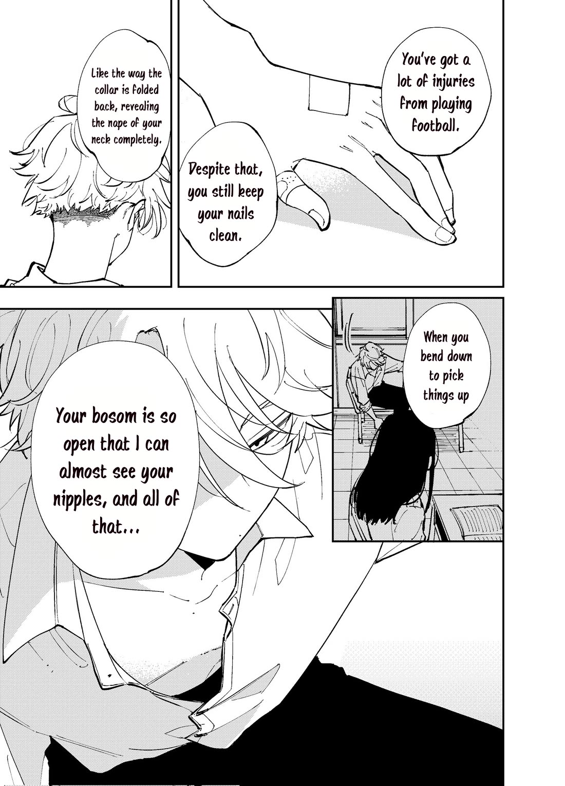 The Person Sitting Next to Me Looking at Me with Perverted Eyes Chapter 1 page 3 - Chapter 1