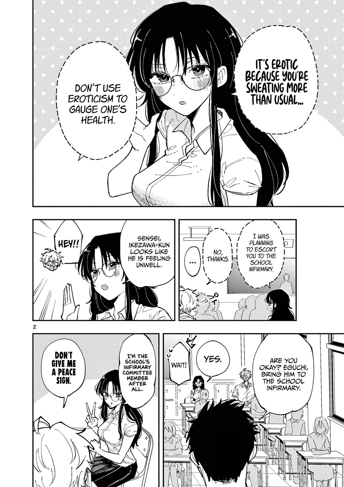 The Person Sitting Next to Me Looking at Me with Perverted Eyes Chapter 10 page 2 - Chapter 10: Treatment