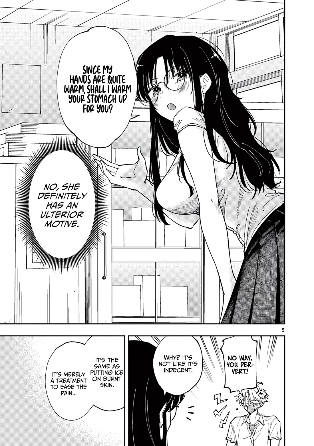 The Person Sitting Next to Me Looking at Me with Perverted Eyes Chapter 10 page 5 - Chapter 10: Treatment