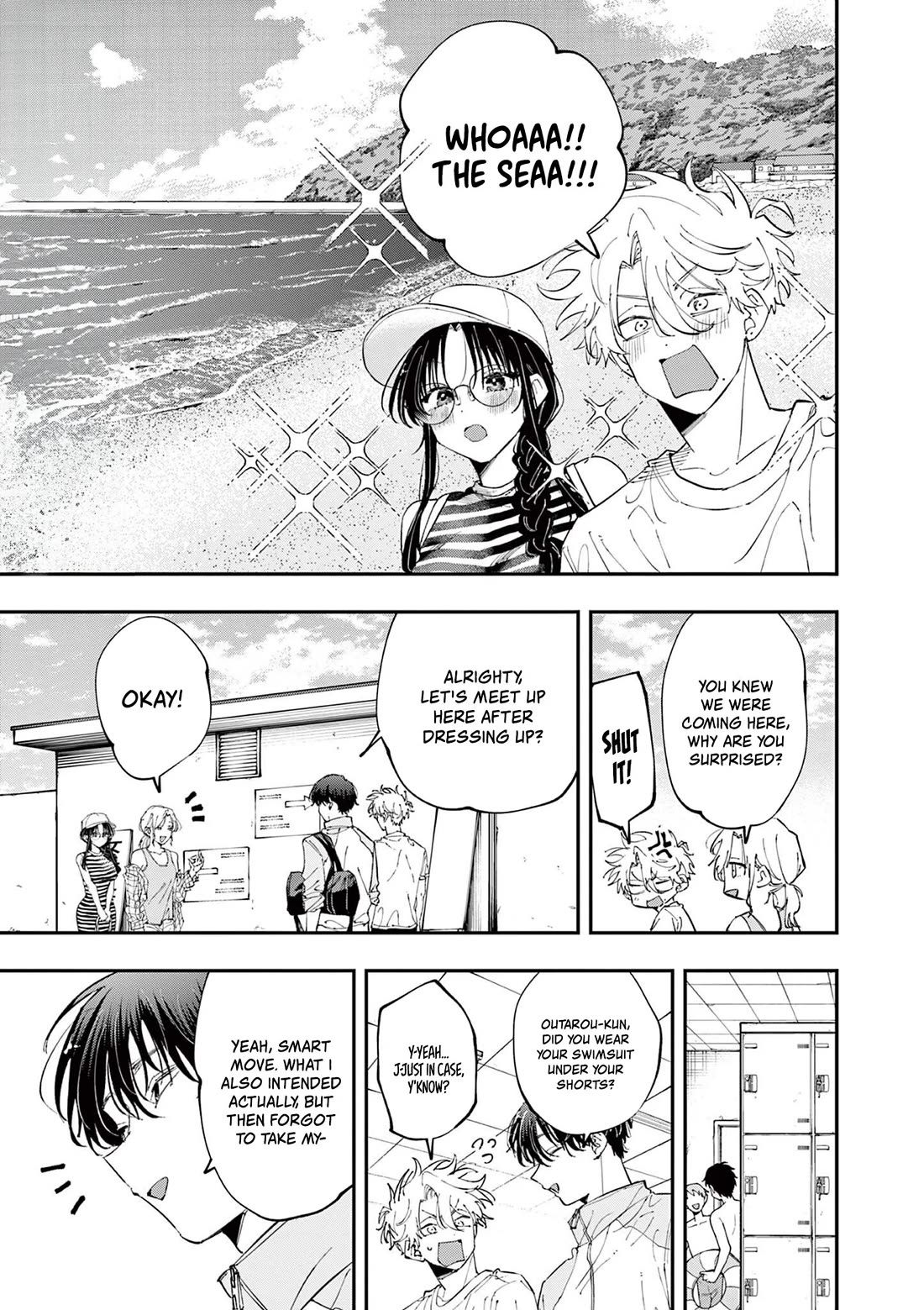 The Person Sitting Next to Me Looking at Me with Perverted Eyes Chapter 100 page 1 - Chapter 100