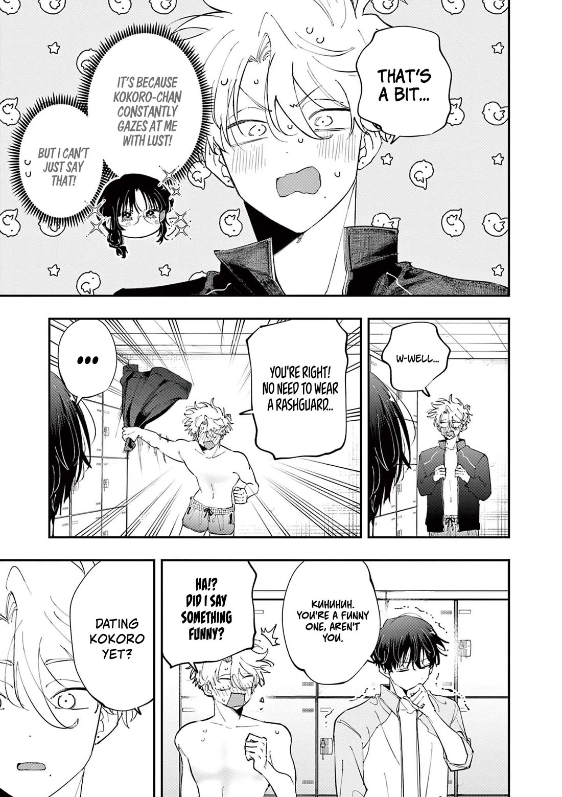 The Person Sitting Next to Me Looking at Me with Perverted Eyes Chapter 100 page 3 - Chapter 100