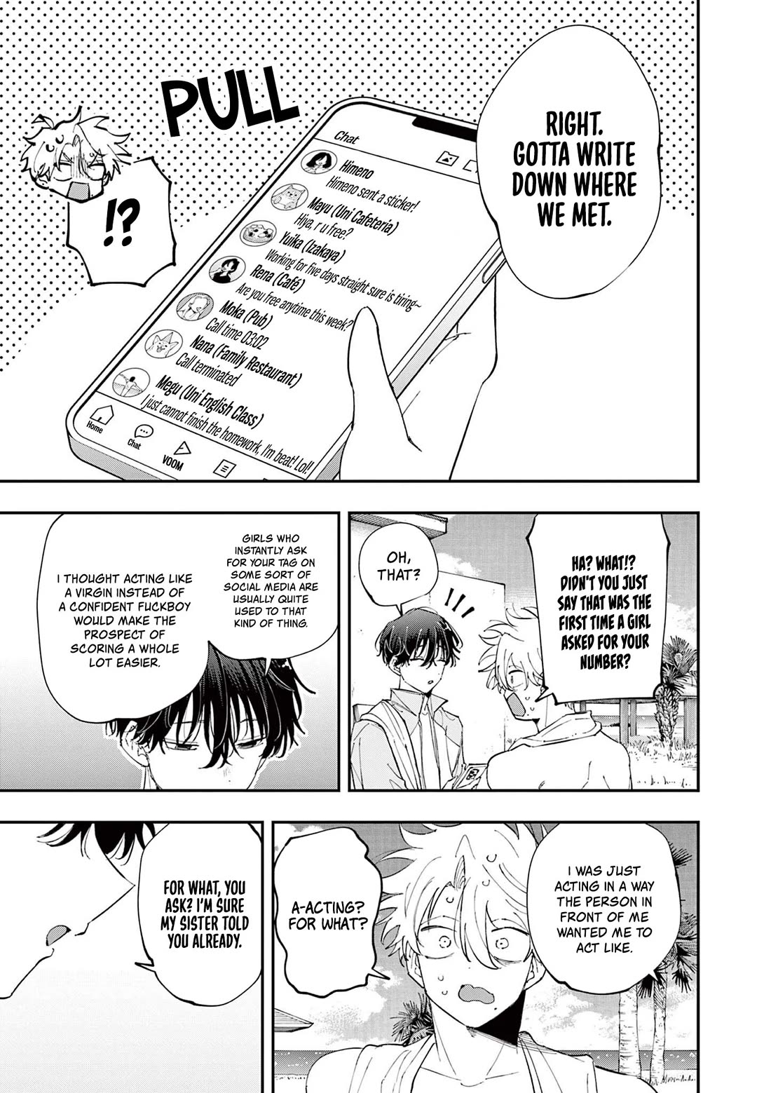 The Person Sitting Next to Me Looking at Me with Perverted Eyes Chapter 100 page 7 - Chapter 100
