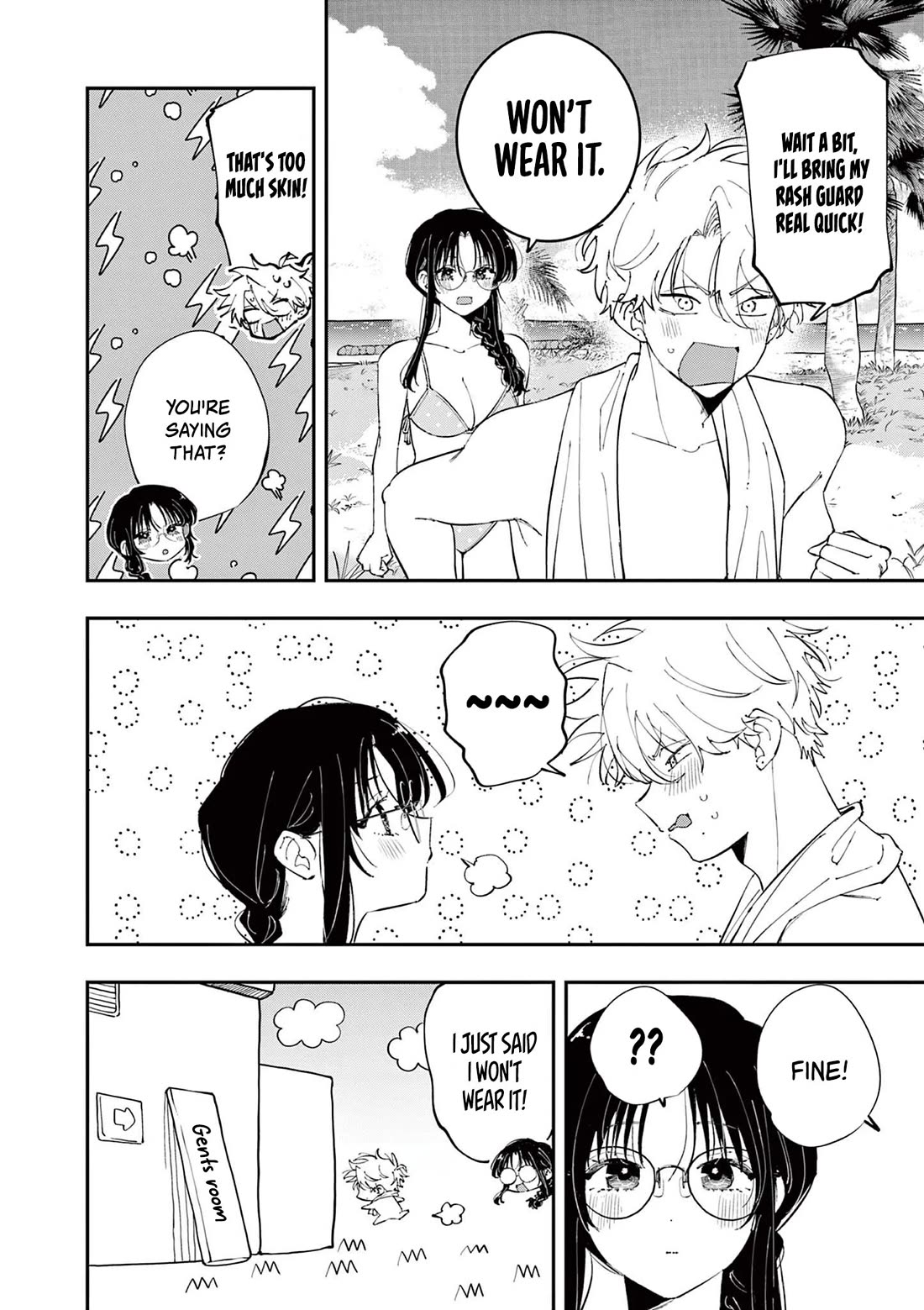 The Person Sitting Next to Me Looking at Me with Perverted Eyes Chapter 101 page 6 - Chapter 101