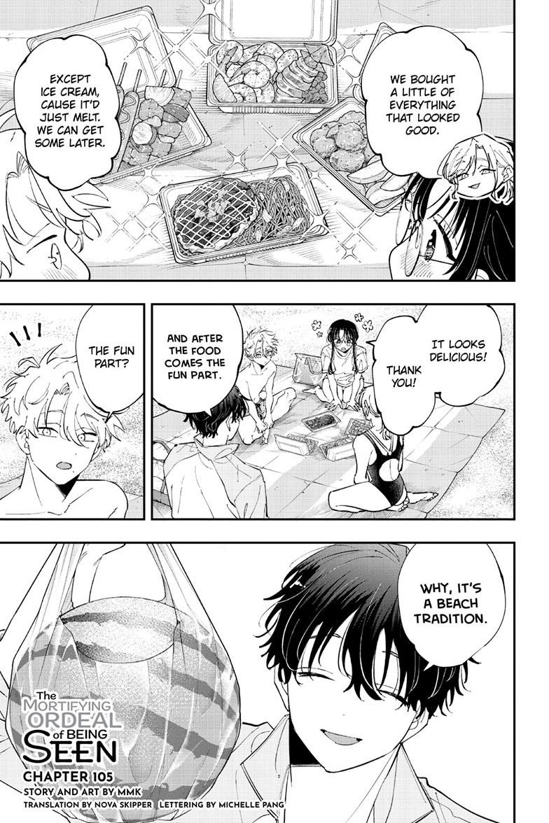 The Person Sitting Next to Me Looking at Me with Perverted Eyes Chapter 105 page 1 - Chapter 105