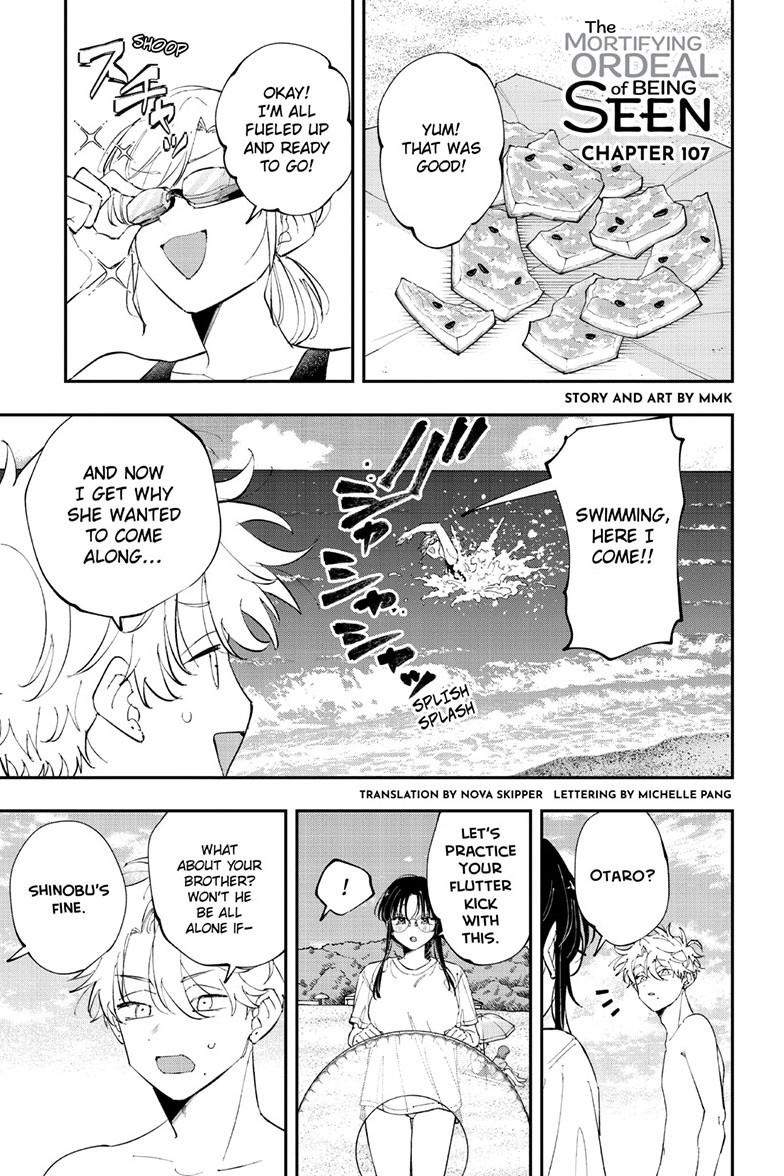 The Person Sitting Next to Me Looking at Me with Perverted Eyes Chapter 107 page 1 - Chapter 107