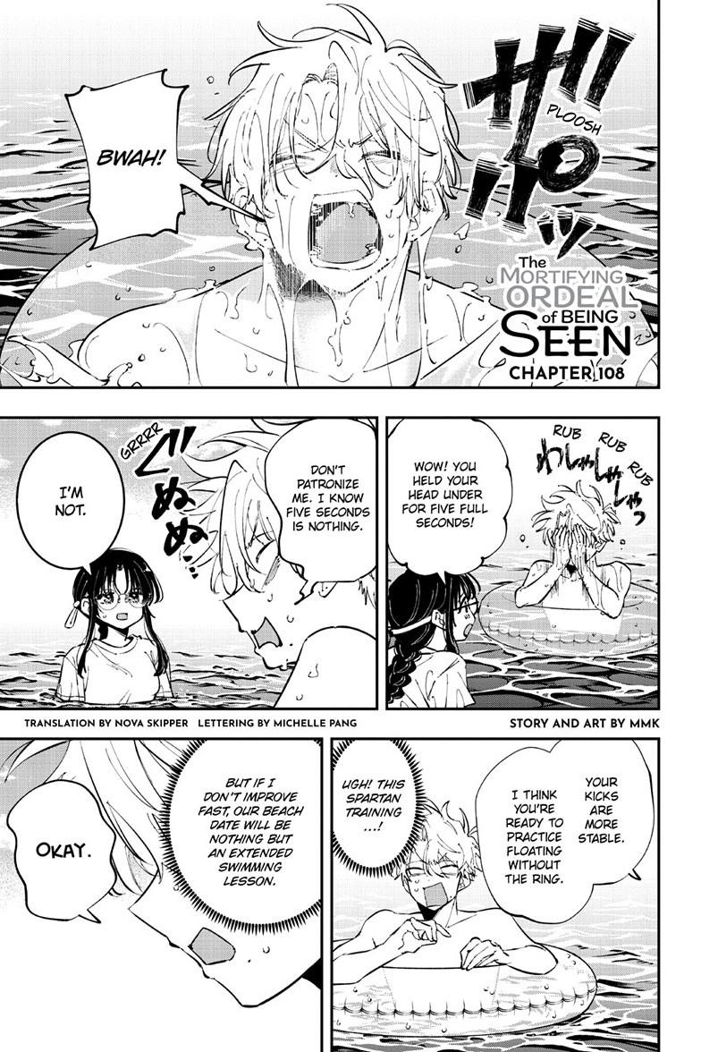 The Person Sitting Next to Me Looking at Me with Perverted Eyes Chapter 108 page 1 - Chapter 108