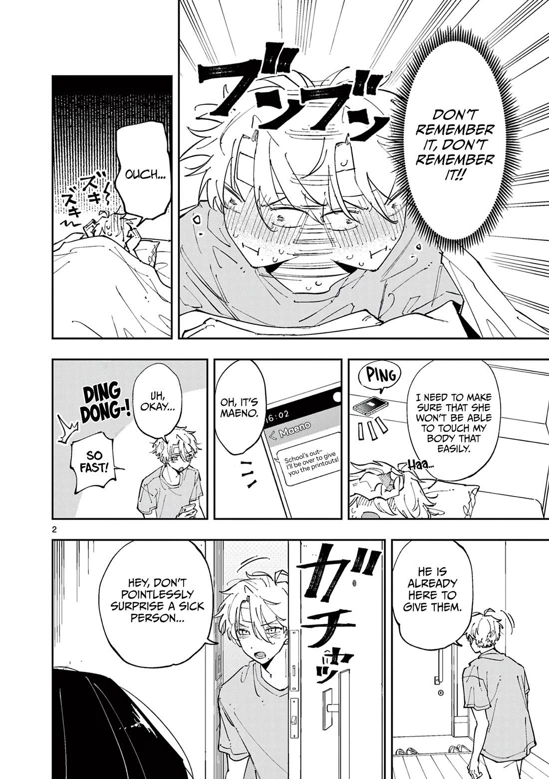 The Person Sitting Next to Me Looking at Me with Perverted Eyes Chapter 11 page 2 - Chapter 11: A Visitor
