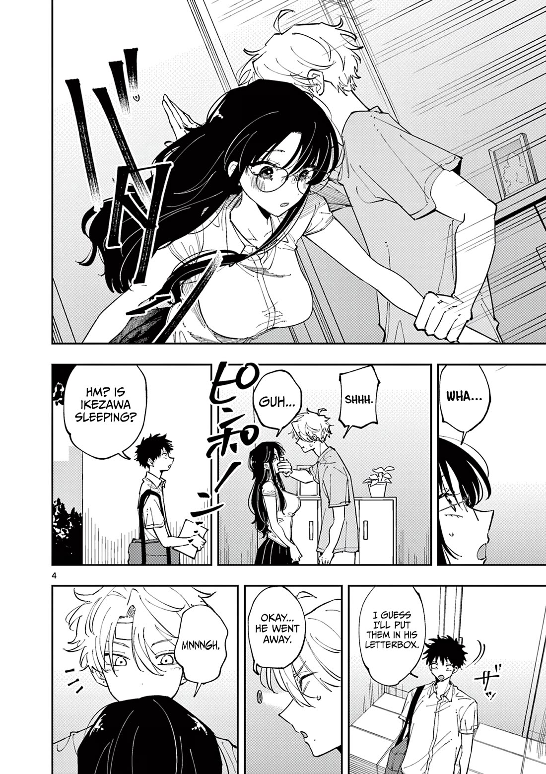 The Person Sitting Next to Me Looking at Me with Perverted Eyes Chapter 11 page 4 - Chapter 11: A Visitor