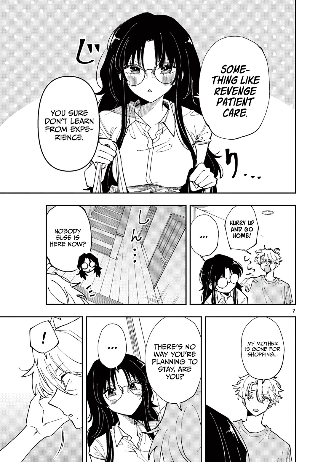 The Person Sitting Next to Me Looking at Me with Perverted Eyes Chapter 11 page 7 - Chapter 11: A Visitor