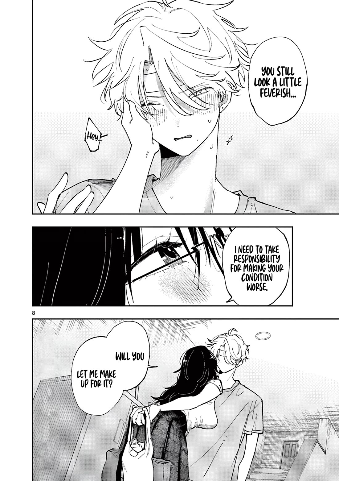 The Person Sitting Next to Me Looking at Me with Perverted Eyes Chapter 11 page 8 - Chapter 11: A Visitor