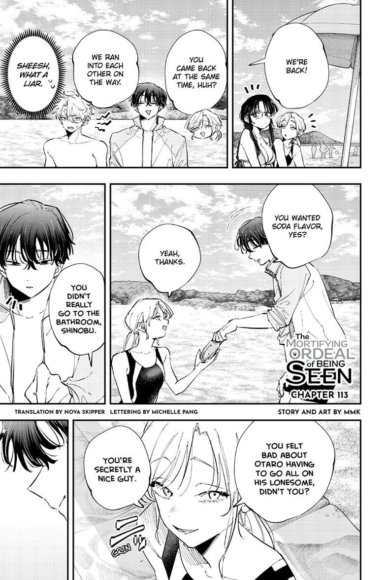 The Person Sitting Next to Me Looking at Me with Perverted Eyes Chapter 113 page 1 - Chapter 113